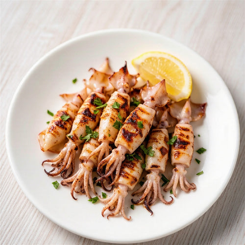 Fresh whole baby squid (1)