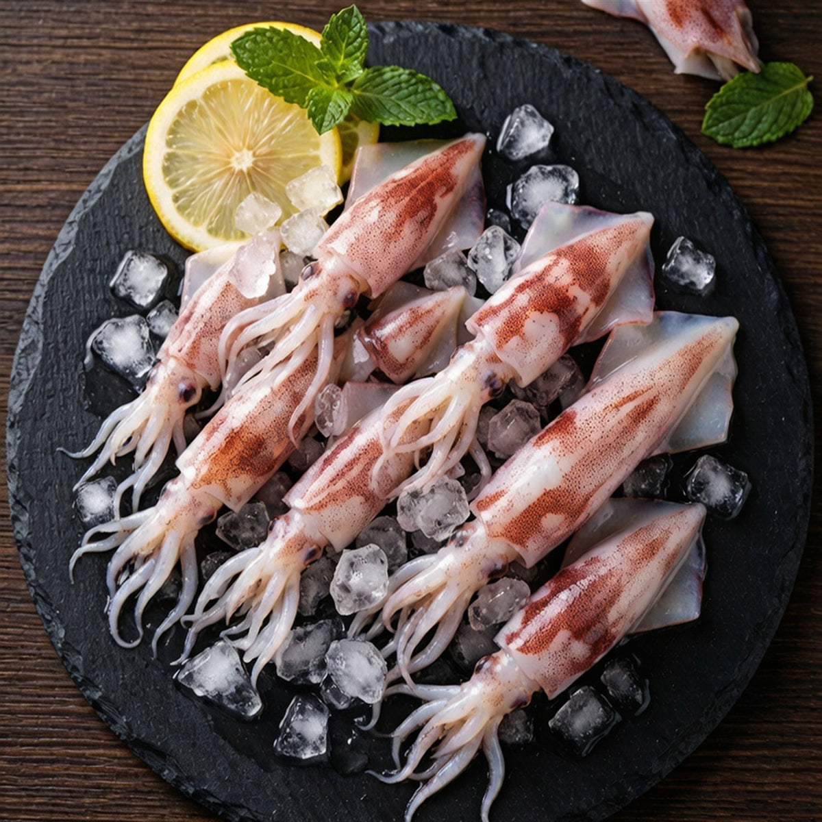 Fresh whole baby squid (3)