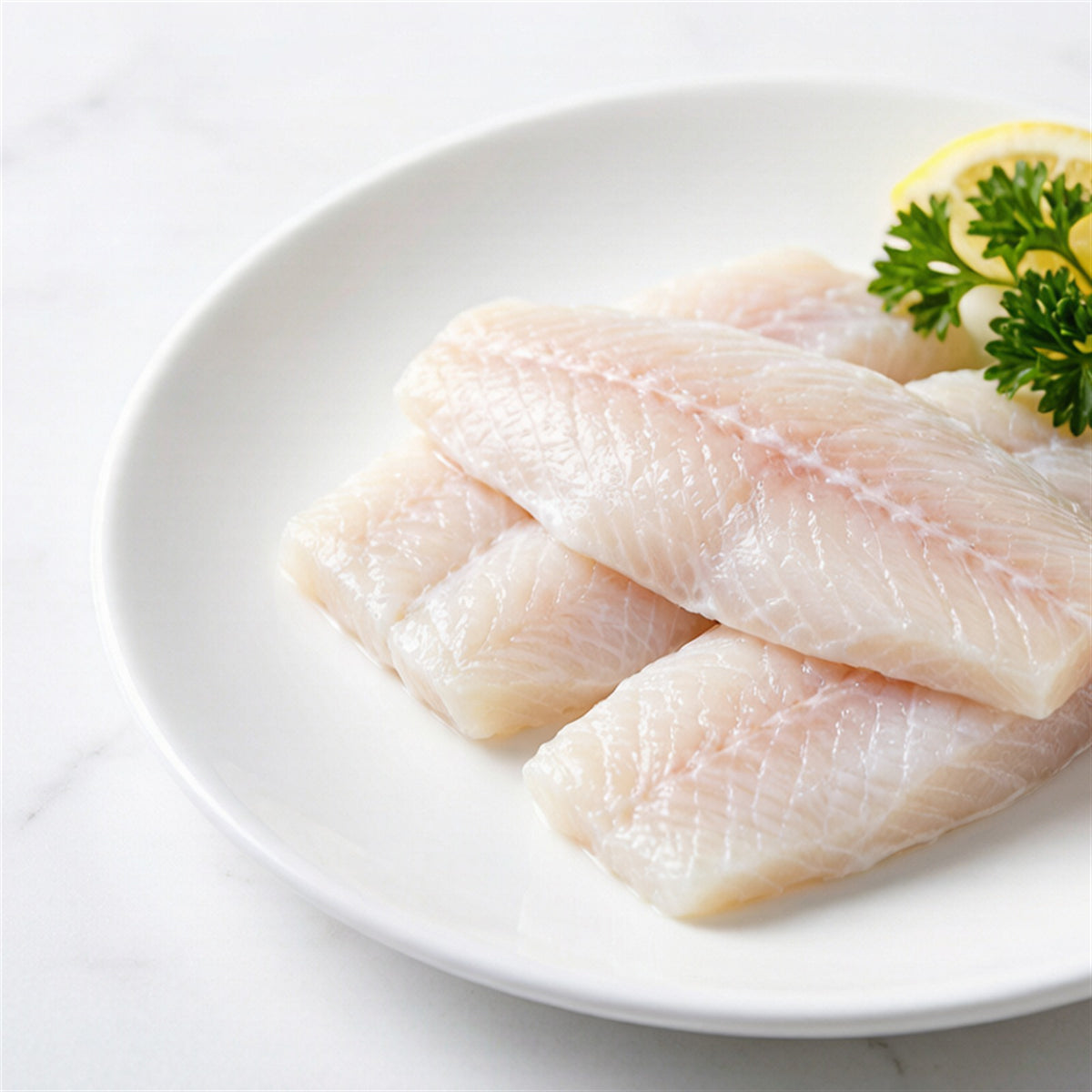 Boneless butterflied basa fish fillets (2)