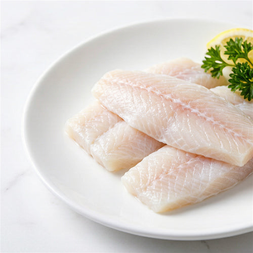 Boneless butterflied basa fish fillets (2)