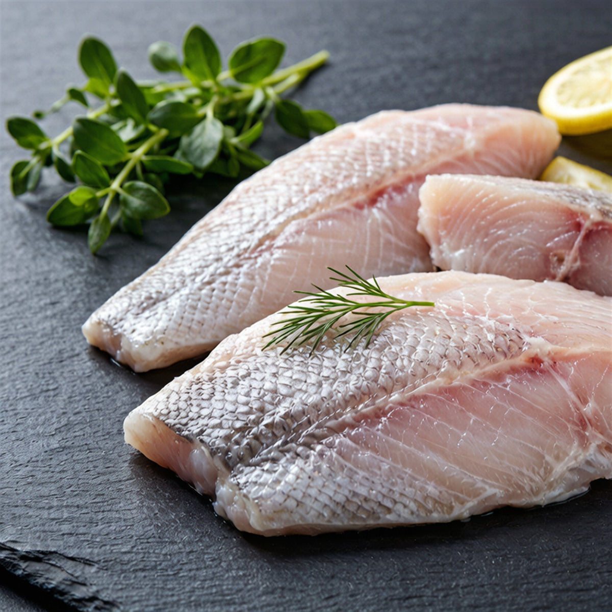 Boneless butterflied basa fish fillets (3)